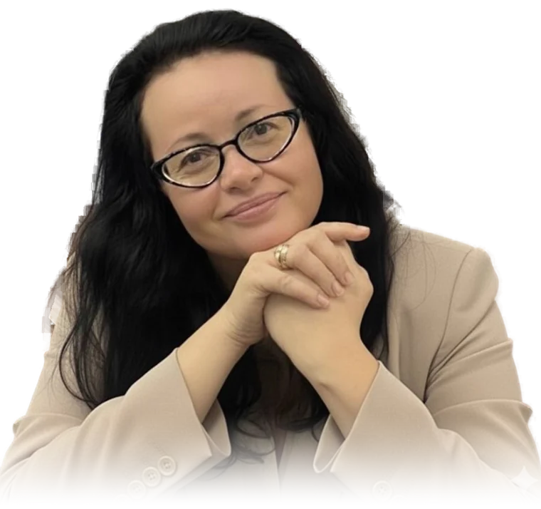 Светлана Федющенко в кабинете